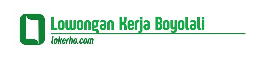 Lowongan Kerja Boyolali
